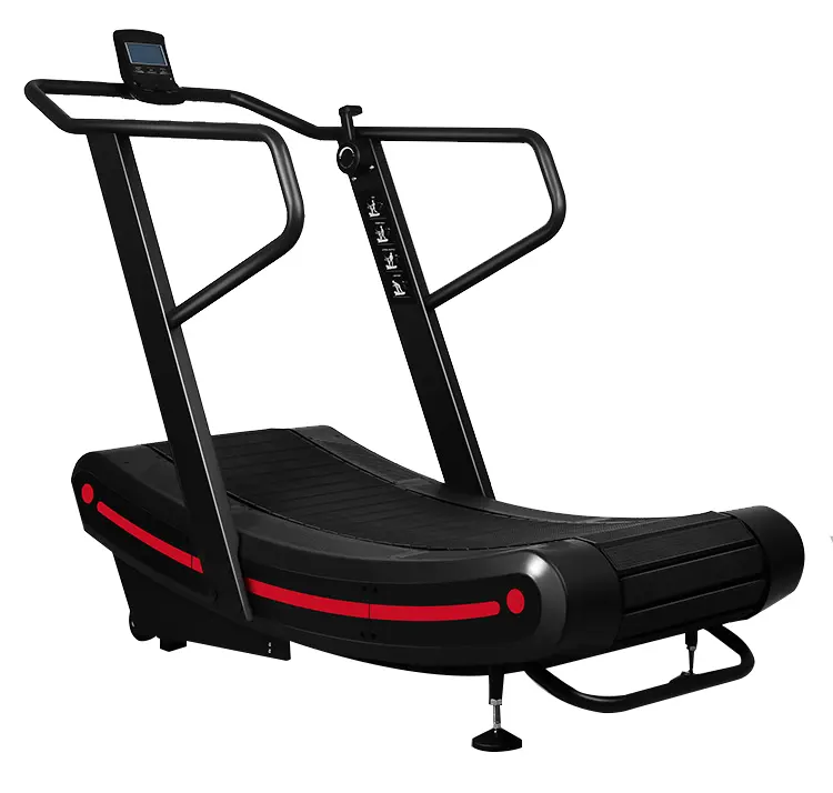Hot sell commercial fitness running Curved treadmill unpowered treadmill