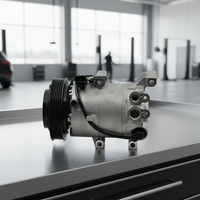 Nouveau compresseur de climatisation de voiture de remplacement de la marque ZH VS12E pour Kia Soul/Elantra 2011-2015 12V OE 977013X500 Garantie 12 mois