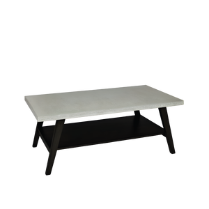 Mesa de centro de cemento vietnamita premium, minimalista, de hormigón GFRC para sala de estar, precio directo de fábrica al por mayor - Product Image 4