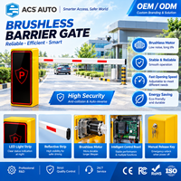 Barrière automatique ACS AUTO pour parking, contrôle d'accès des véhicules et gestion de la sécurité