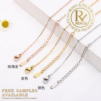 Delicado Collar Minimalista Personalizado con Cadena para Clavícula, Resistente al Agua y Sin Decoloración, Chapado en Oro de 18K, Joyería de Moda de Acero Inoxidable