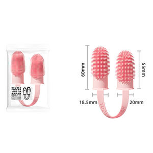 Spazzolino per Cani a Doppia Testa con Impugnatura Morbida, Spazzola per la Pulizia dei Denti e la Cura dell'Alito, Accessorio per Animali Domestici - Product Image 6