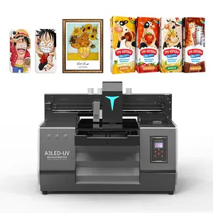 Factory Price Inkjet Mini UV Printer Mobile Phones Cases Dtf Printing T-Shirt Printing Machine