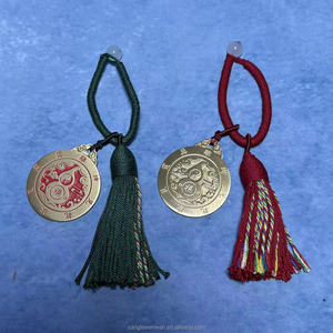 Exquisito Amuleto de Latón Yin Yang con <span class=keywords><strong>Ocho</strong></span> <span class=keywords><strong>Trigramas</strong></span>, Colgante Tradicional Chino de Feng Shui para Decoración del Hogar, Coche u Oficina, Regalo - Product Image 3