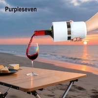 Refroidisseur de bouteille de vin à double paroi isolé sous vide, isolateur de champagne portable, manchon isotherme en acier inoxydable