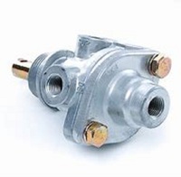 Pneumatische Hand Roterende Klep HV210-08 3 Positie 4way Rotary Lever Switch Valve Mini Hand Kleppen