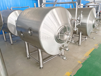Cuve de brassage Tonsen 500L en acier inoxydable de qualité alimentaire avec enveloppe chauffante pour équipement de fermentation à longue durée de vie