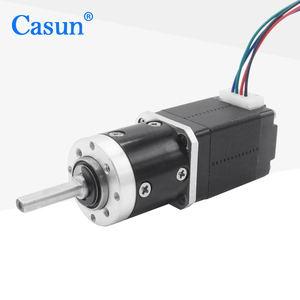 Moteur à engrenages planétaires Casun Nema 8, rapport <span class=keywords><strong>5</strong></span>:1, 20 mN.m, moteur pas à pas Casun avec certifications CE et RoHS, personnalisé pour l'automatisation - Product Image 1