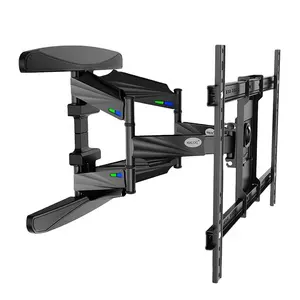 KALOC X6 Hot Sell Factory Direct Lockable Designed LED LCD Full Motion TV Wall Bracket For 40-85 Inch Up To 45.5kg