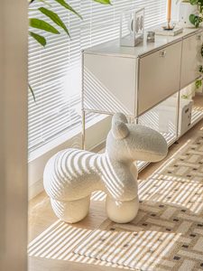 Silla Moderna Artística de Madera con Diseño de Animales para Sala de Estar, con Altura Ajustable, Ecológica e Impermeable para Uso Doméstico - Product Image 2