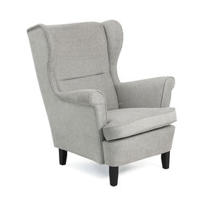 Salón nórdico moderno, sofá de ala suave, sillón, muebles de sala de estar simples, sillas de lujo con respaldo alto y acento - Product Image 1