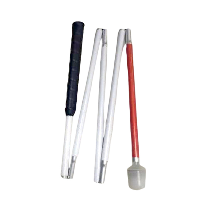 Big Base Stable Aluminum Alloy Light Weight Cane for the Disabled and Elderly with Lamp