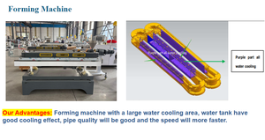 Línea de Extrusión de Tubería de Plástico Corrugado de Pared Simple PE PP PA, Máquina de Fabricación de Tubería de Plástico Corrugado - Product Image 3