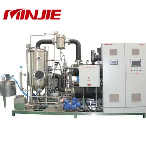 Double effect evaporator continuous concentration for Chemical plant / vacuum evaporator