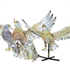 Custom LED Festival Lantern Sculpture-Reusable Durable Waterproof for Diwali & Thanksgiving Events - Product Image 1