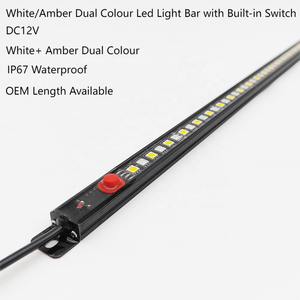 DC12V a doppio colore triplo colore ambra bianco rosso impermeabile per esterni luce da campeggio Bar 300mm/600mm/900mm/1200mm OEM lunghezza - Product Image 3