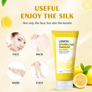 Limón Sparkling Peeling Gel Popular Face Wash Piel Purificante Exfoliante Sebum Clear Pore Care Calmante <span class=keywords><strong>Limpiador</strong></span> facial - Product Image 3