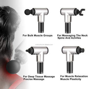 Pistola de Masaje Portátil de Gran Tamaño con Certificación CE, Motor de Escobillas, Profesional, para Relajación Muscular Corporal y Facial, con Calor para Masajeador de Cabeza, Venta Caliente de Fábrica - Product Image 3