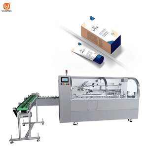 High speed fully automatic carton box packing machine toothpaste cartoning packing machine