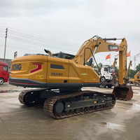Excavatrice XCM-G XE245DK de 25 tonnes pour les entrepreneurs en travaux routiers, les travaux municipaux et les projets d'excavation lourde