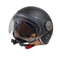 Ventes directes du fournisseur Casque de moto rétro vintage ouvert Sécurité et résistance aux chutes Double sport Matériau ABS 3/5 Équitation