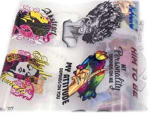Disegni personalizzati Turnaround rapido di alta qualità direttamente su pellicola adesivo per trasferimenti di calore Dtf per t-shirt - Product Image 5