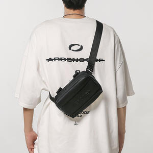 Bolso de Pecho para Hombre Wepower, Negro, de Nailon, Multifuncional, para Uso Diario, Bandolera, Otoño 2024 - Product Image 1