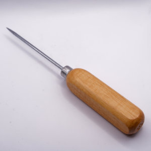 High-Performance Stainless Steel <b>Ice</b> <b>Pick</b> <b>Ice</b> Breaking Tool Safety Wooden Handle Lightweight 40g 193mm for Home Kitchen Bar - Product Image 1