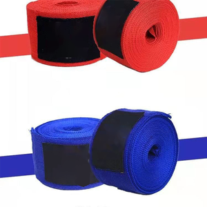 Vendas de Boxeo Semielásticas de Algodón Transpirable, Duraderas y Antideslizantes con Logotipo Personalizado, Talla Única para Entrenamiento de Boxeo - Product Image 5