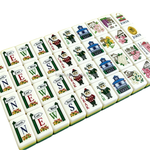 Juego de Fichas de Mahjong Masters 2026, Fichas Americanas de Lujo de 4 Capas, Edición Limitada - Product Image 1