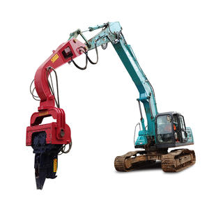 Escavatore idraulico vibrazione Post Pounder palificazione macchina per la vendita battipalo - Product Image 1