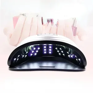 SUNS9 120W UV LED Nail <b>Lamp</b> Plastic Dryer for Gel Polish Fast Curing 15W Power for Nail Art at Home - Product Image 5