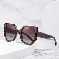 Lunettes de soleil à monture complète de haute qualité European American Trend Explosion Feuille de polarisation en acétate mince pour une vision améliorée