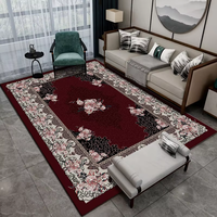 Tapis vintage à motif persan, grand tapis oriental traditionnel pour salon, chambre à coucher, décoration intérieure, tapis de 8'x10'