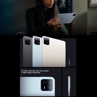 Original para Mi Pad 6 PRO Tablet Snapdragon 8+ Pantalla de 11 pulgadas 144Hz 2.8K 4 Altavoces Estéreo 8600mAh Cargador Rápido de 67W