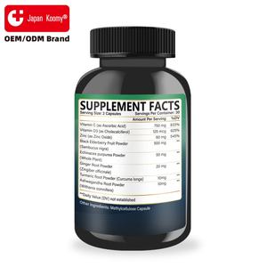 Suplemento Personalizado de Bayas de Saúco para el Apoyo Inmunológico 8 en 1, 60 Cápsulas, Apoyo a la Salud para Adultos, Cápsulas de Bayas de Saúco - Product Image 6