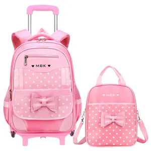 Cute Full Pink Ladies School Bags Back To Set With Bag Kids Sequin Backpack Pack For Sets 2 Pcs In 1 Backpacks Large Supply