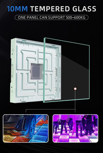 Commercio all'ingrosso prezzo disco senza fili 3d infinity specchio ha portato pista da ballo - Product Image 6