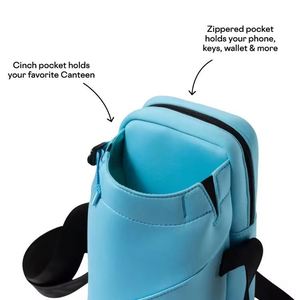 Échantillon gratuit : Pochette de transport pour bouteilles d'eau de sport, sacoche isotherme en néoprène pour camping en plein air, sac bandoulière ou sac de poitrine - Product Image 3