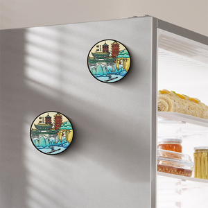 Imanes de Refrigerador Personalizados de Alta Calidad, Imanes de Refrigerador Modernos de Metal, Imanes de Refrigerador con Temática Urbana, Proveedor Mayorista - Product Image 6