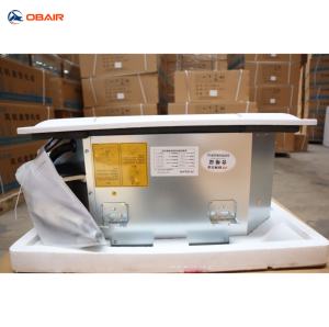 Unidad de Ventiloconvector Tipo Cassette para Refrigeración de 4 Vías, 220 V CA, Motor de Engranajes, Montable, Dividido, para Hoteles, Precio de Aire Acondicionado <span class=keywords><strong>Berserk</strong></span> - Product Image 3