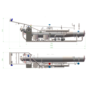 Máquina de Teñido de Telas de Poliéster Automática bibo ZYTT-KCF de 600 kg, Máquina de Teñido de Tejidos a Alta Temperatura - Product Image 6