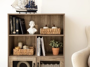 Cesto Pieghevole in Tessuto con Coperchio, Cesto in Paglia Naturale, Accessorio da Bagno, Cesto per Biancheria, Vino, Regali, <span class=keywords><strong>Frutta</strong></span> - Product Image 5