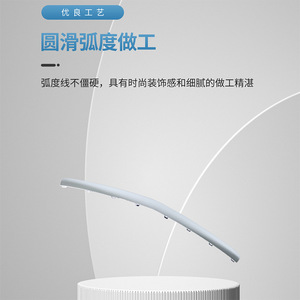 Bande lumineuse électroplaquée pour pare-chocs avant Mercedes-Benz Classe A W177 1778854202 Pièce de rechange - Product Image 3