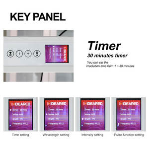 IDEATHERAPY 2025 perangkat terapi lampu merah, alat terapi lampu merah tempat tidur terapi lampu merah untuk wajah 630 660 810 830 850nm - Product Image 4