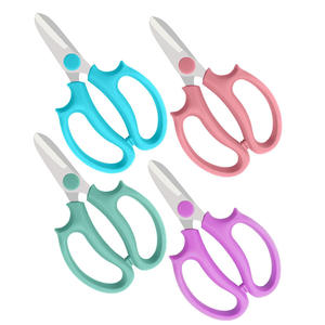 กรรไกรตัดแต่งกิ่งฮยองยอง สแตนเลสสตีล 10-20 มม. ด้ามจับแบบผีเสื้อ สำหรับตัดก้านดอกไม้ เครื่องมือทำสวน สีม่วง น้ำเงิน เขียว ชมพู - Product Image 2