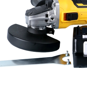 Moteur <span class=keywords><strong>sans</strong></span> balais 20 volts 5 ''125mm <span class=keywords><strong>meuleuse</strong></span> d'angle électrique <span class=keywords><strong>sans</strong></span> <span class=keywords><strong>fil</strong></span> à tête plate <span class=keywords><strong>avec</strong></span> 2 batteries <span class=keywords><strong>et</strong></span> <span class=keywords><strong>chargeur</strong></span> rapide - Product Image 3