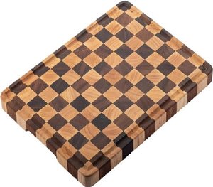 16x12 inch lớn cuối hạt thớt Tùy chỉnh hình chữ nhật rô Board cho nhà bếp thân thiện với môi cắt thực phẩm chào đón - Product Image 1