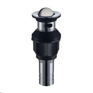 Siphon de lavabo moderne anti-blocage en acier inoxydable avec design élégant pour salle de bain - Product Image 1