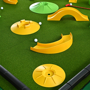 Ensemble d'obstacles de <span class=keywords><strong>golf</strong></span> durables pour enfants, <span class=keywords><strong>mini</strong></span>-équipement d'entraînement, outil de jeu intérieur/extérieur - Product Image 3